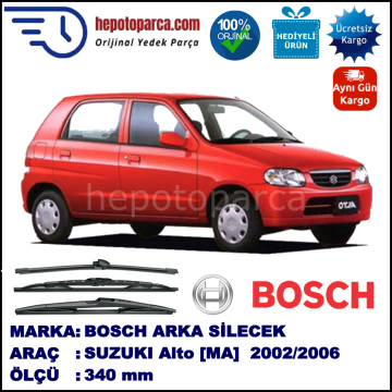 SUZUKI Alto [MA] 02.2002-12.2006, 450 / 400 mm.  RBW  ADAPTÖRLÜ MUZ SİLECEK SETİ