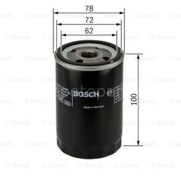 FIAT Palio 1.6 i.e. 16V 10.2001 - 12.2011 BOSCH YAĞ FİLTRESİ filitre