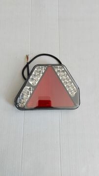 ÜÇGENLİ RÖMORK LAMBASI FULL LED SOL E ONAYLI KARAVAN STOP