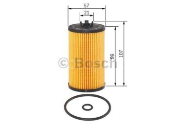 OPEL Insignia 1.6 07.2015 - 01.2018 BOSCH YAĞ FİLTRESİ filitre