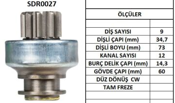 SDR0027  MARS DISLISI-9DIS  ALFA ROMEO-IVECO  FIAT DAILY-NEW HOLLAND DI 23