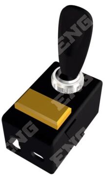 ENG 02 0202 ENG TEKLİ ÇIT ÇIT ADAPTÖR MUH.ANAHTARI SARI TEK TUŞLU