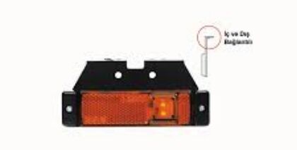YÜCE YP-140 SİDE MARKER BRAKETLİ LAMBA YM