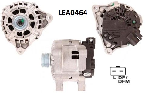 LEA0464  ALTERNATOR 14V/80A AUDI 90 2.3E -CIT ROEN C2,C3,XSARA -PEUGEOT 1007 1.4,1.6 ,206,207,307