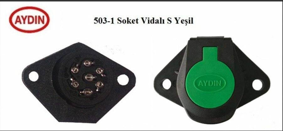 SOKET VİDALI S YEŞİL 0503-1