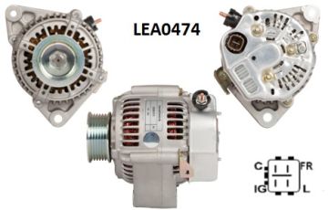 LEA0474  ALTERNATOR  14V/90A HONDA ACCORD VII  2.0 ,PRELUDE2.2 16V/VTEC