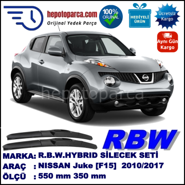 NISSAN JUKE HYBRID SİLECEK TAKIMI RBW ARACA ÖZEL (2010-2017)