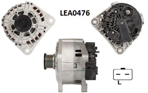 LEA0476  ALTERNATOR  14V/125A MITSUBISHI CARI SMA,SPACE STARNISSAN -OPEL -RENAULT CLIO,MASTER..-VAUXHALL-VOLVO