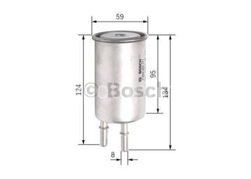 VOLVO V60 2.0T 09.2010 - 08.2011 BOSCH BENZİN FİLTRESİ