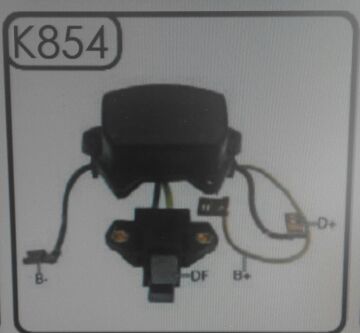 K 854 KONJEKTÖR 24V VOLVO/PENTA 3 KABLOLU