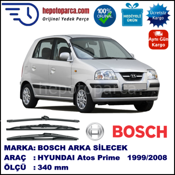 HYUNDAI Atos Prime [MX] 340 mm 09.1999-03.2008 BOSCH Arka Silecek
