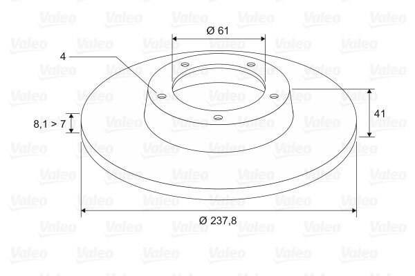 186228 FREN DİSKİ (ÖN) X2 RENAULT R5(B/C 40/S) 1.0,1.1 (85-91),CLIO (B/C) 7700716947