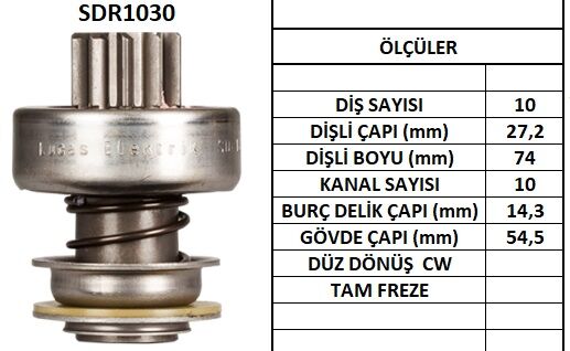 SDR1030  MARS DISLISI-10DIS  FORD GRANADA 2.5 D,SIERRA 2.3DPEUGEOT 404D,504D,505D,604TD