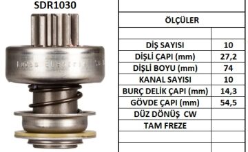 SDR1030  MARS DISLISI-10DIS  FORD GRANADA 2.5 D,SIERRA 2.3DPEUGEOT 404D,504D,505D,604TD