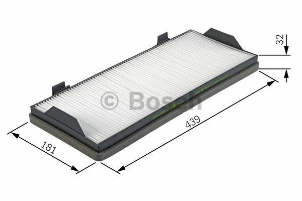 BOSCH_1987432001  Standart Polen Kabin Filtresi MERCEDES BENZ CHRYSLER filitre