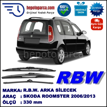 SKODA ROOMSTER MUZ ARKA SİLECEK RBW ARACA ÖZEL (2006-2013)