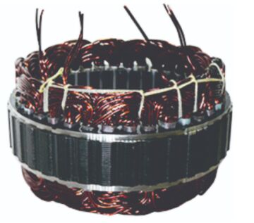 ST144 STATOR MARELLI 12V.100A.MARELLI NEW HOLLAN 9 8->