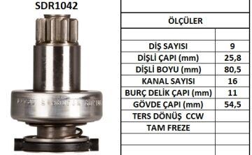 SDR1042  MARS DISLISI-9DIS  AUDI-SEAT CORDOBA ,IBIZA,TOLEDOSKODA FELICIA,OCTAVIA - VW CADDY,GOLF,POLO,VENTO