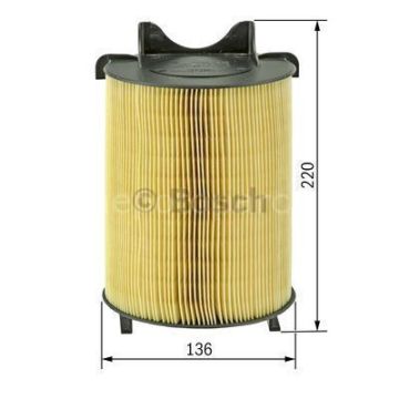 SEAT Toledo 1.6 (09.2004 - 05.2005) BOSCH Filtre Seti filitre
