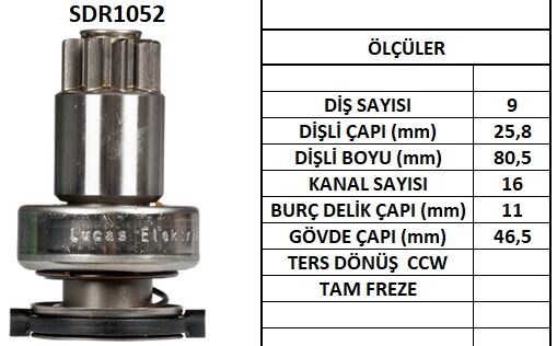SDR1052  MARS DISLISI-9DIS  SEAT CORDOBA,TOLE DO - SKODA OCT.VW BORA,GOLF,TRANSPORTER 2.0