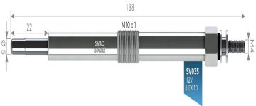 SVAC SV035 KIZDIRMA BUJİSİ PERKINS 1103-1104 JSB MASTAŞ