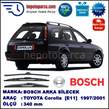 TOYOTA Corolla Wagon [E11] 340 mm 04.1997-09.2001 BOSCH Arka Silecek