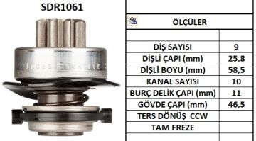 SDR1061  MARS DISLISI-9DIS  VOLKSWAGEN GOLF D ,JETTA TURBO