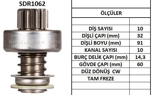 SDR1062  MARS DISLISI-10DIS  JOHN DEERE TRAKT OR
