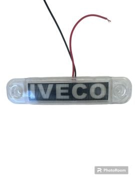 IVECO YAZILI PARMAK LAMBA BEYAZ