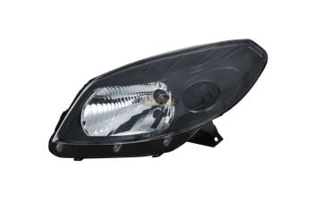 404519 DACIA LOGAN SANDERO FAR SİYAH ÇERÇEVELİ SOL 8200526423