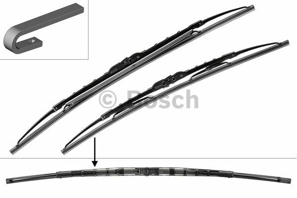 Twin Rüzgarlıklı Silecek Seti - [475/475 mm]465 SV Polo 1.2 200111 - 200405