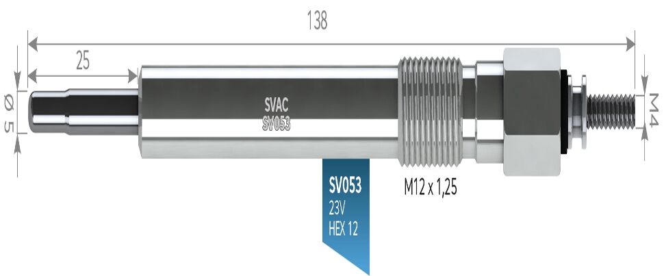 SVAC SV053 KIZDIRMA BUJİSİI SUZU CAMPİON/NPR 23V(PI 50)