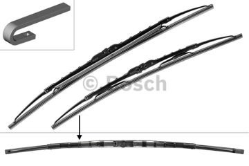 Twin Rüzgarlıklı Silecek Seti - [550/530 mm]582 SA A6 Allroad 2.5 TDI 200005 - 200305