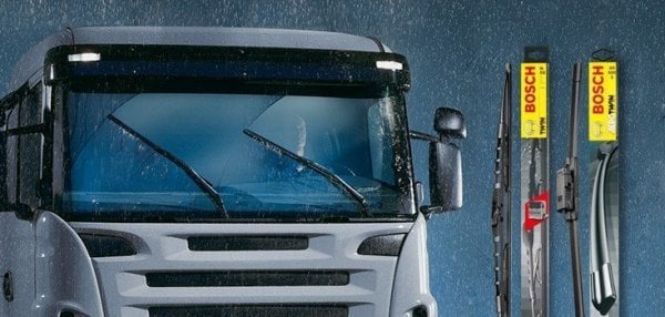 RENAULT Midliner  06.1989-12.2001 600 / 600 mm. BOSCH TWIN Araca Özel Telli Silecek