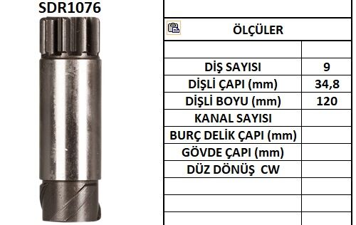 SDR1076  MARS DISLISI-9DIS  FIAT IVECO - MAN  - MERCEDES