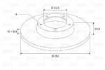 197029 FREN DİSKİ (ARKA) X2HYUNDAI GETZ (02-05) 1.5 CRDİ 584111C800 58411