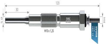SVAC SV058 KIZDIRMA BUJİSİ MAZDA 3.23-6.26 2.0 TD