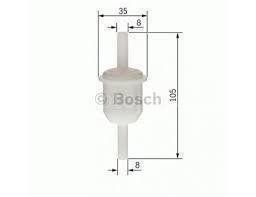 PEUGEOT 305 1.6 10.1982 - 07.1990 BOSCH BENZİN FİLTRESİ