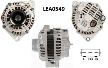 LEA0549  ALTERNATOR 28V/90A IVECO EURO STAR L D 190,260,440-MP 190,260-EURO TRAKKER MP 190,260,340-STRALIS ...