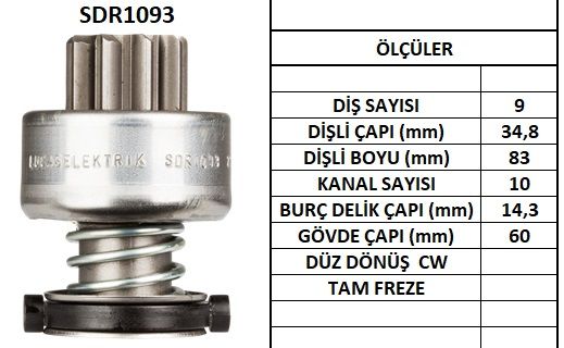 SDR1093  MARS DISLISI-9DIS  FIAT IVECO EUROCA RGO-NEW HOLLANDTRACTOR
