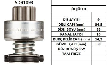 SDR1093  MARS DISLISI-9DIS  FIAT IVECO EUROCA RGO-NEW HOLLANDTRACTOR