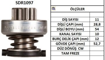 SDR1097  MARS DISLISI-11DIS  RENAULT EXPRESS