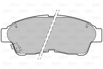 301551 FIRST-DİSK FREN BALATASI (ÖN) TOYOTA COROLLA (100) 04465-05010-04465