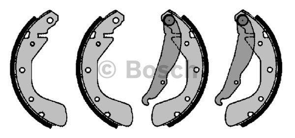 Pabuçlu Fren Balatası [200*46 mm]OPEL Corsa 1.2 i 16V 200009 - 200406; Corsa 1.0 i 12V 200009 - 200308; Corsa 1.3 CDTI 200309 - 200609; Corsa 1.2 i 16V 200009 - 200408; Corsa 1.2i Twinport 200407 - 200609; Corsa 1.0 Twinport 200309 - 2006 VAU 9196292