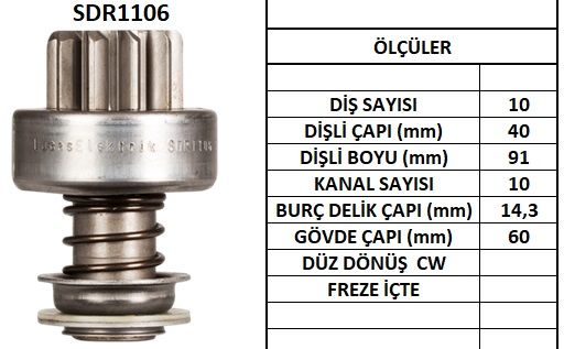 SDR1106  MARS DISLISI-10DIS DAF-FORD D1210,IN TER-KOMATSU-MAN-MERCEDES-VOLVO