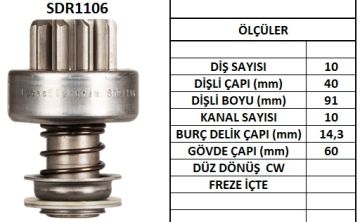 SDR1106  MARS DISLISI-10DIS DAF-FORD D1210,IN TER-KOMATSU-MAN-MERCEDES-VOLVO
