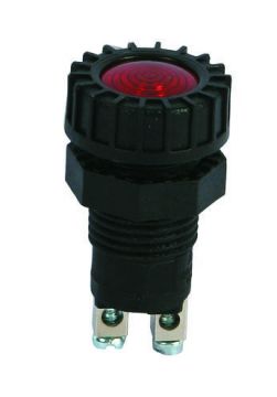 13-001/M  İKAZ LAMBASI AMPULLÜ 12 V.  2 W. KL EMENSLİ (MAVİ)