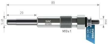 SVAC SV090 KIZDIRMA BUJİSİ BERLİNGO-DUCATO-SUCUDO CİTREON