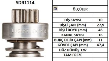 SDR1114  MARS DISLISI-10DIS  CITROEN BERLINGO  1.9D,2.0HDI-PEUGEOT 206,307