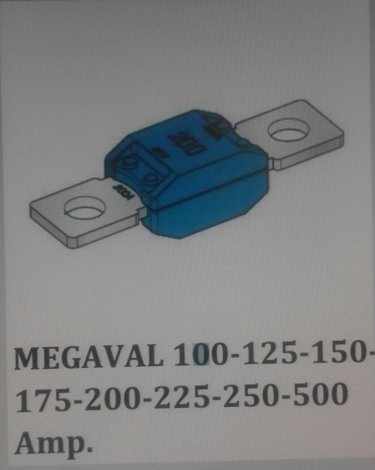 MTA-1-02-09 MTA MEGAVAL SİGORTA MTA 175AMP.06.01175 BEYAZ